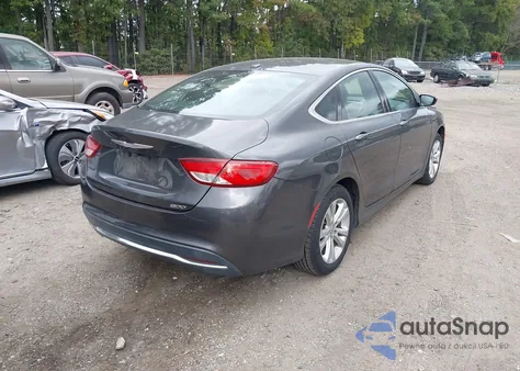 2015 Chrysler 200 Limited z USA, uszkodzony, nr VIN 1C3CCCAB1FN746947